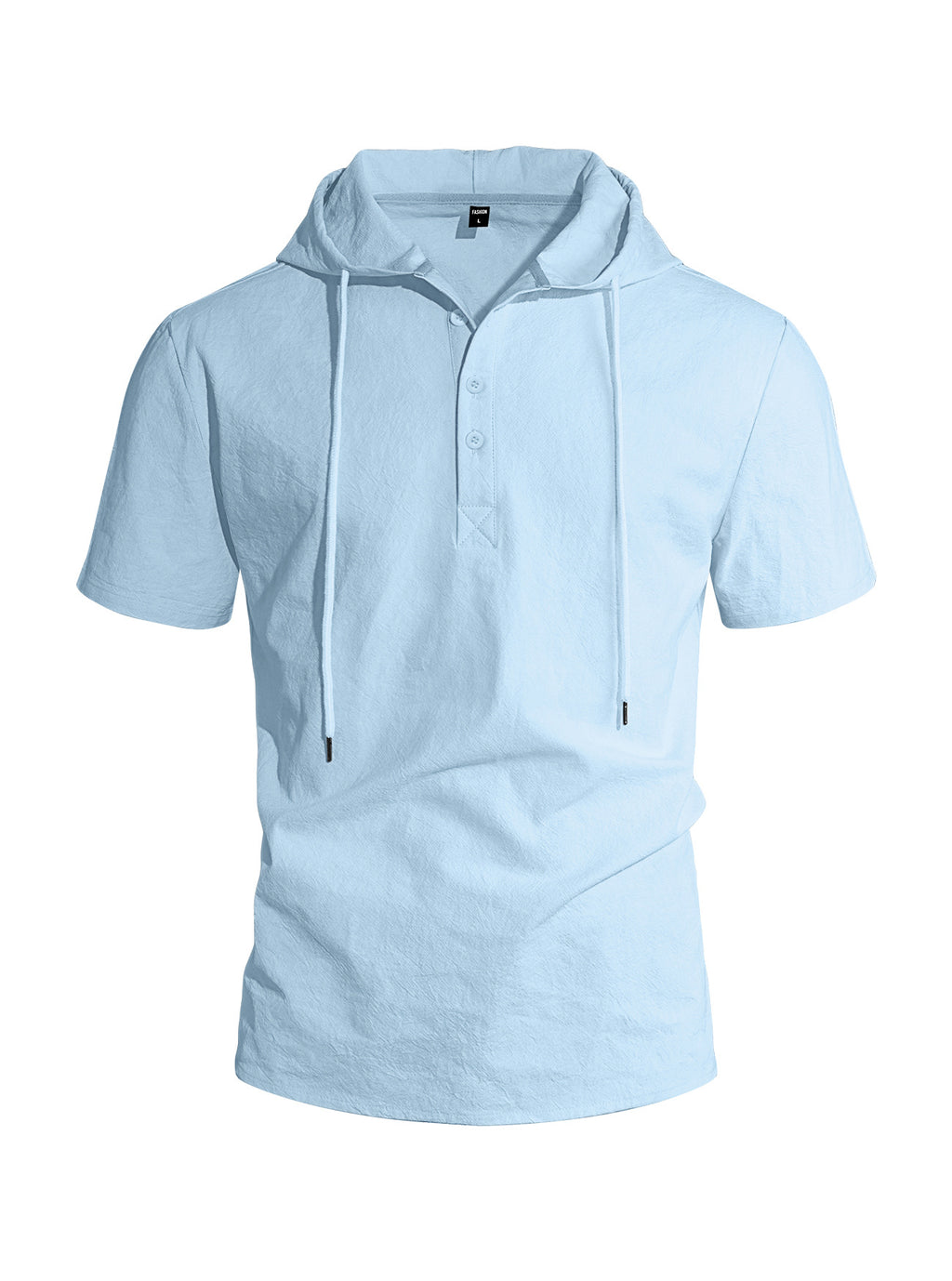 Herren Leinen Kurzarm-Shirt