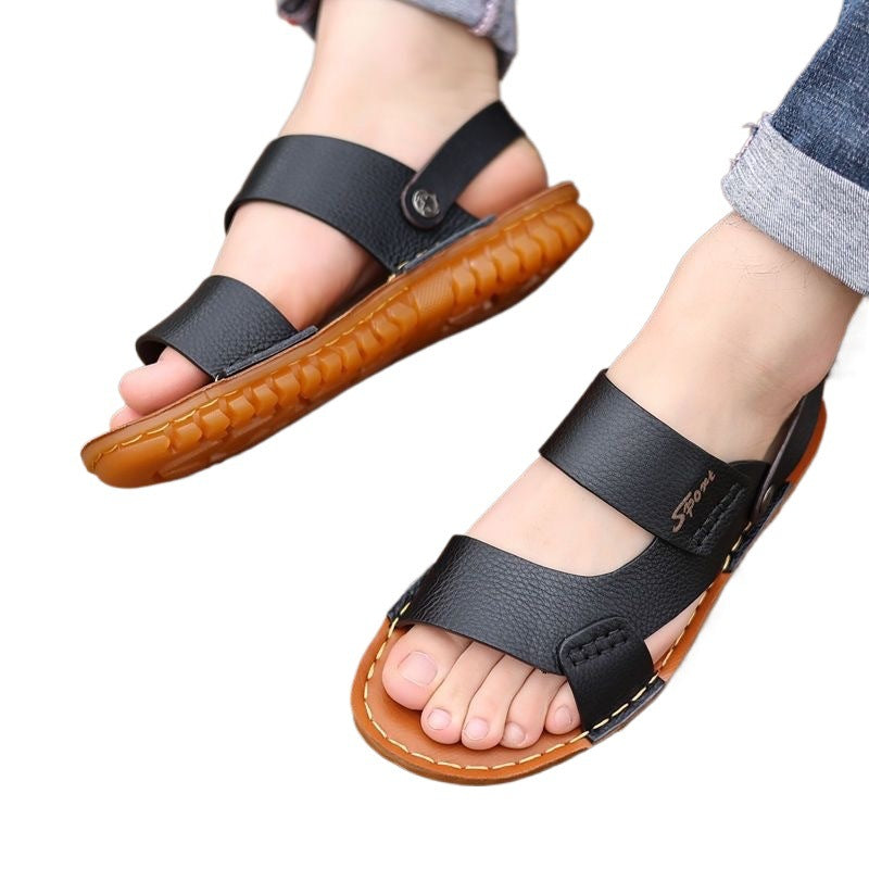 Herren-Strandschuhe aus Rindsleder – Bild 4 | LuxeStyle