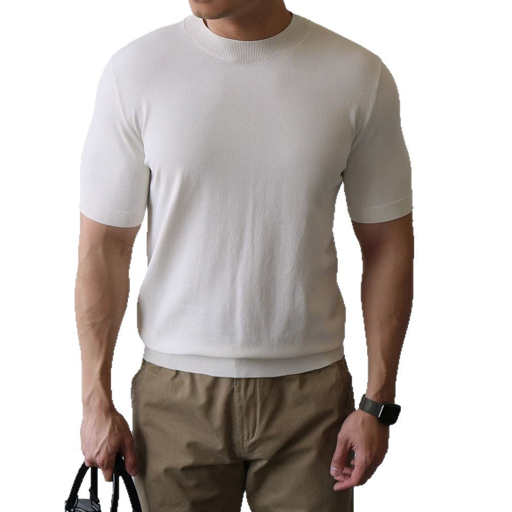 Anzug mit Eisseide-T-Shirt