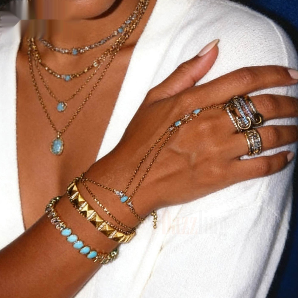 Minimalistisches Teardrop Armband für Damen – Bild 3 | LuxeStyle