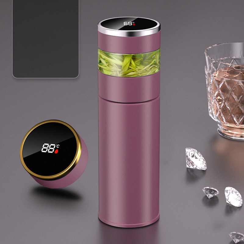 Doppelwandige Isolierflasche mit Teefilter – Bild 3 | LuxeStyle