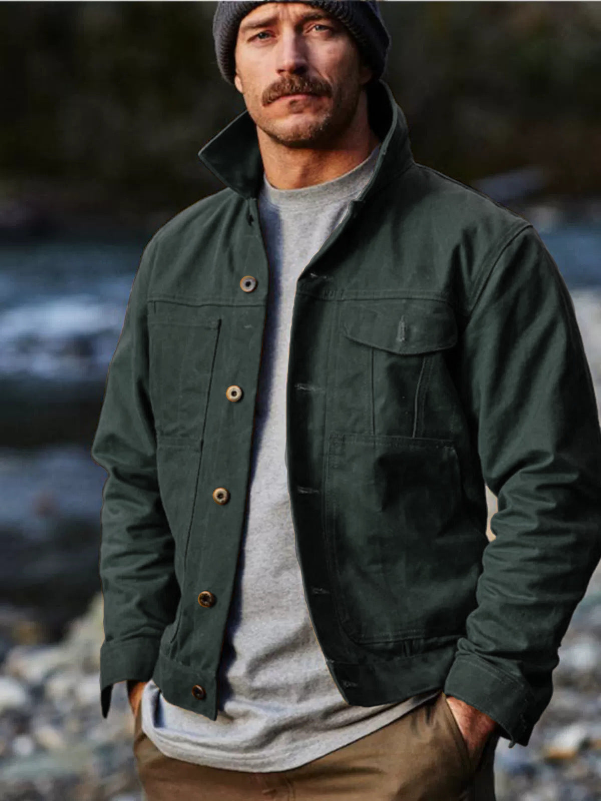 Retro Strickjacke für Herren – Bild 8 | LuxeStyle
