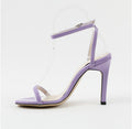 Stiletto-Sandalette «Gala» · Violett, Knöchelriemen