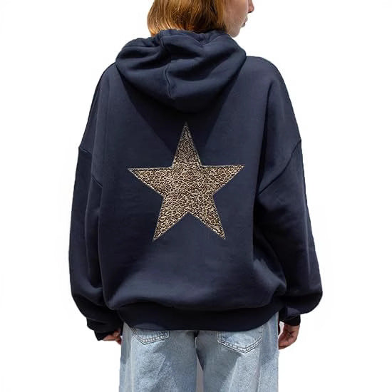Gemütlicher Fleece-Hoodie mit Rippstruktur
