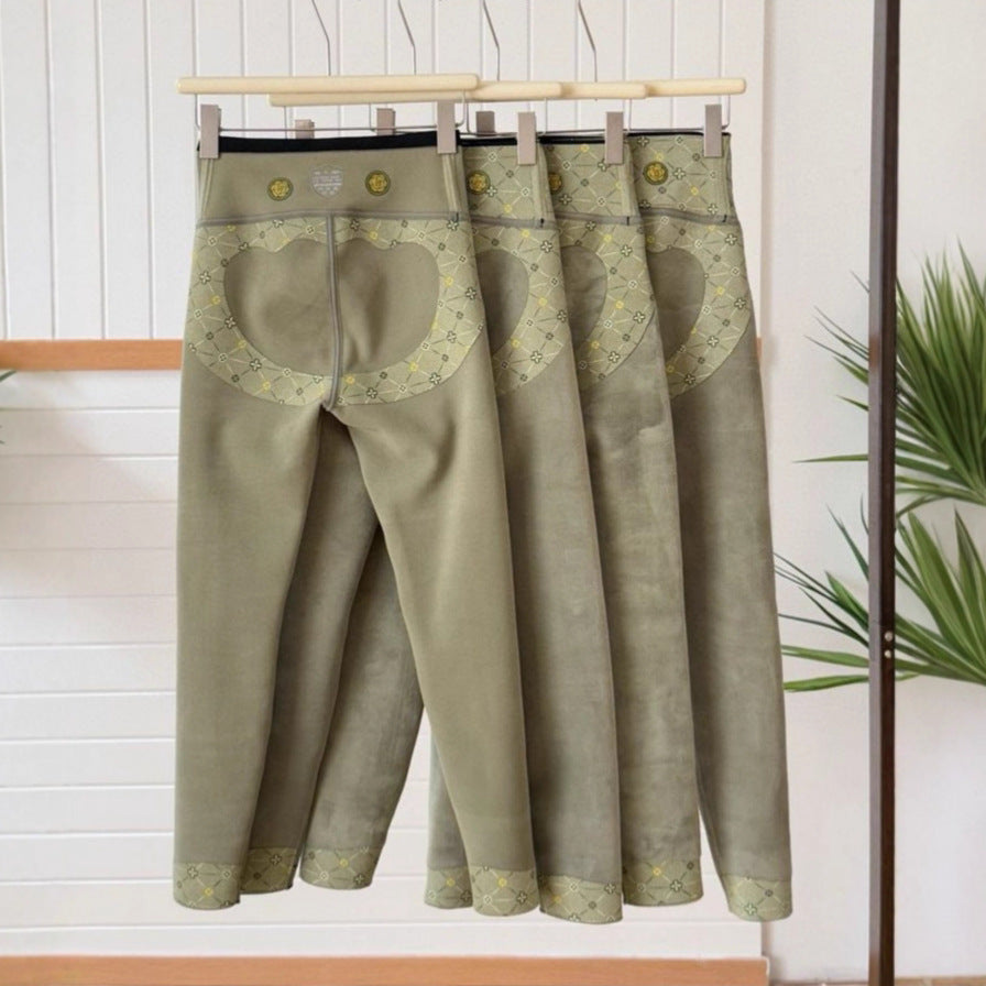 Dick gefütterte Yoga-Leggings