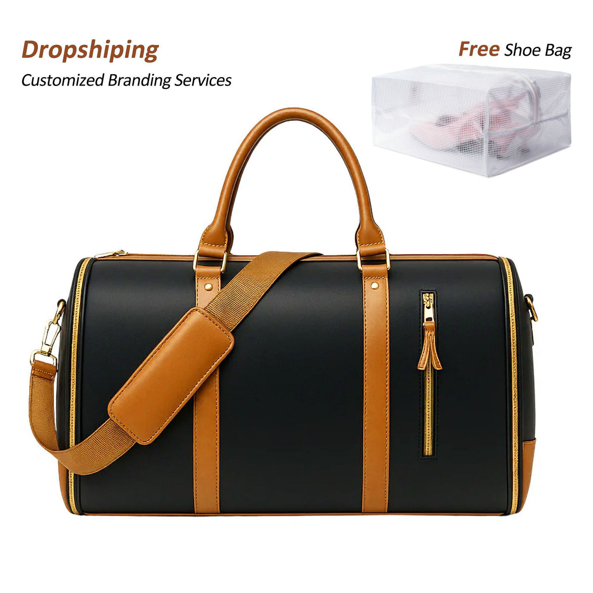 Faltbare Reisetasche mit grosser Kapazität – Bild 3 | LuxeStyle