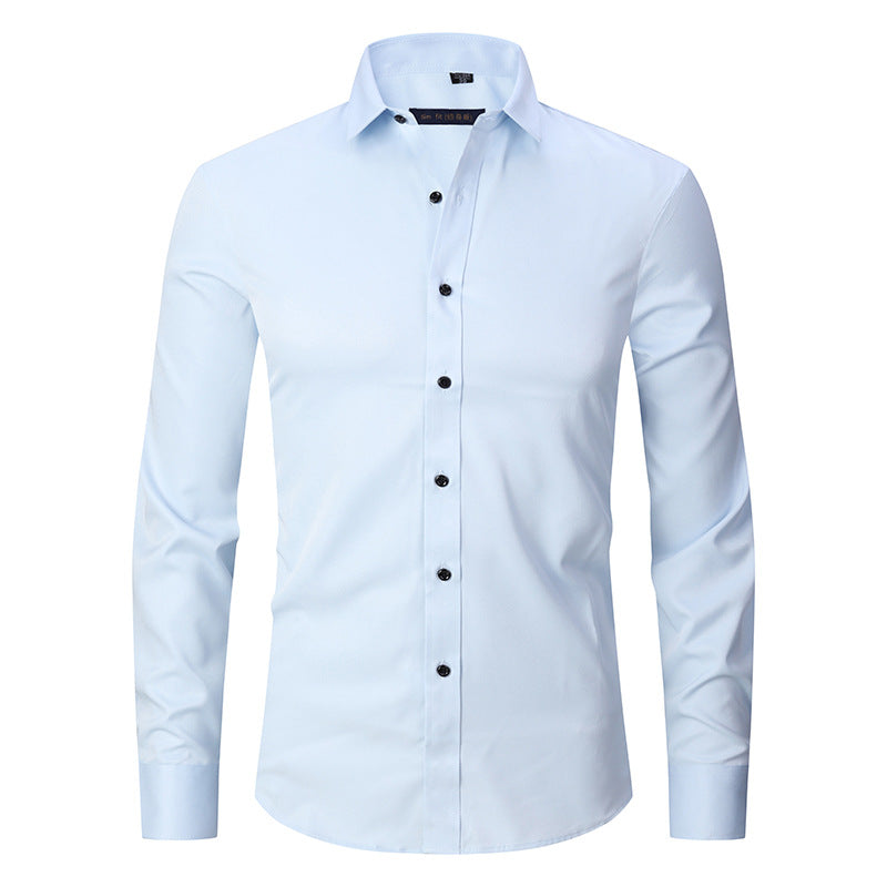 Unifarbener Stretch-Cardigan für Herren – Bild 12 | LuxeStyle
