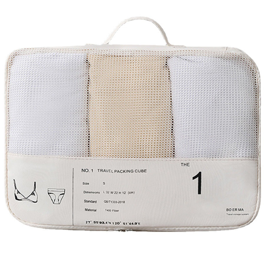 6-teiliges Reise-Organizer-Set mit Reissverschluss – Bild 2 | LuxeStyle