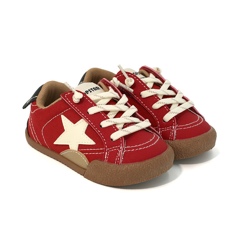 Kinderturnschuhe mit weicher Sohle – rot, grün, pink, silber – Bild 2 | LuxeStyle