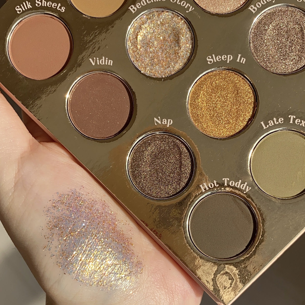 Lidschattenpalette – 12 Erdtöne matt & schimmernd – Bild 3 | LuxeStyle