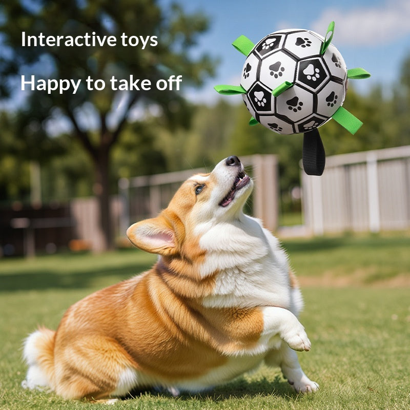 Hundespielball für Kauen und Apportieren