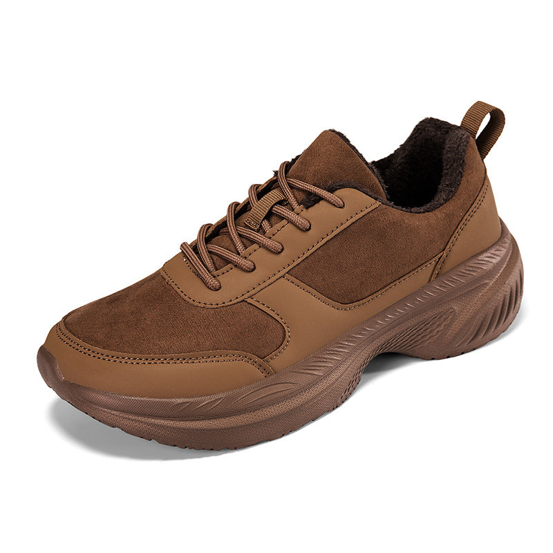 Gefütterte Winterschuhe mit Schnürung