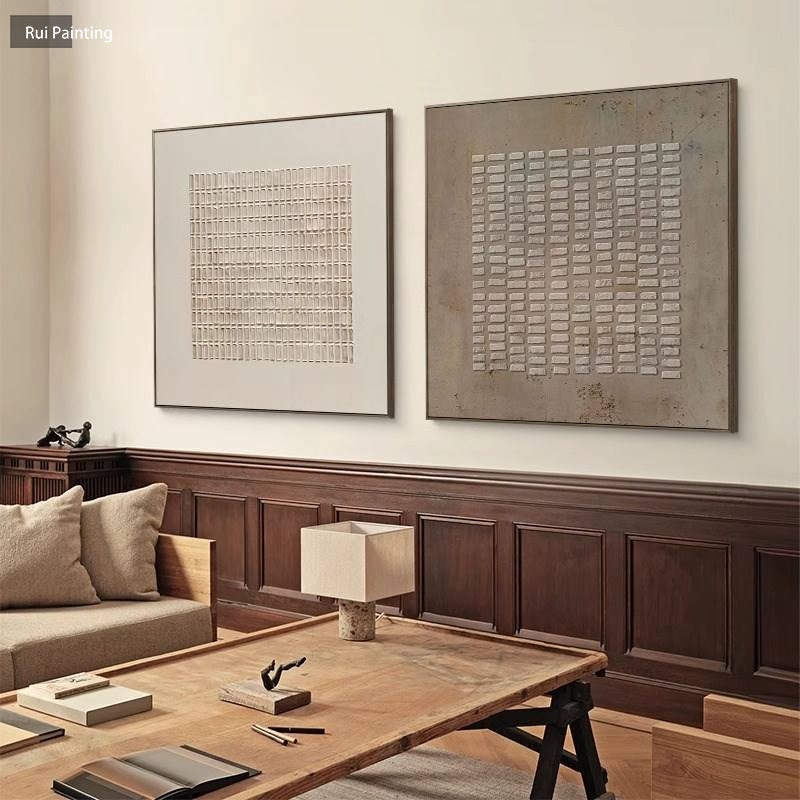 Abstrakte Ölgemälde Dekoration – Bild 3 | LuxeStyle