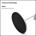 Kopfhörer-Ständer, doppelseitig schwarz / silber | LuxeStyle