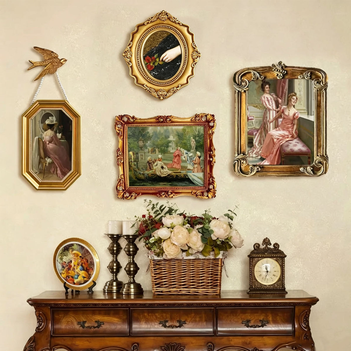 Ovaler Fotorahmen für die Wand – Bild 11 | LuxeStyle