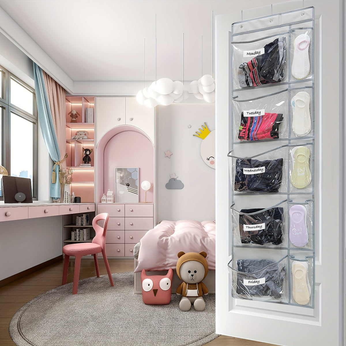 Faltbare Aufbewahrungstasche für Kinderkleider – Bild 6 | LuxeStyle