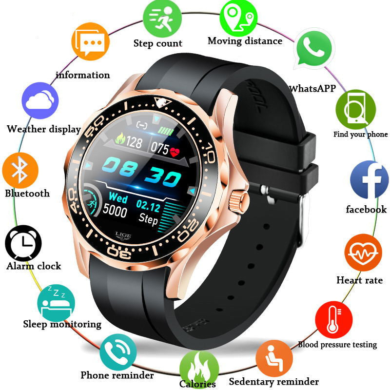 Multifunktions-Smartwatch für Herren – Bild 5 | LuxeStyle