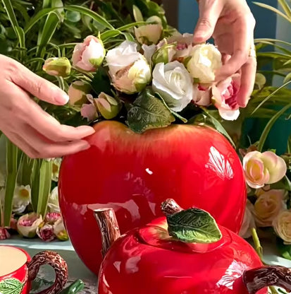 Apfel-Vase im Cartoon-Stil – Bild 2 | LuxeStyle