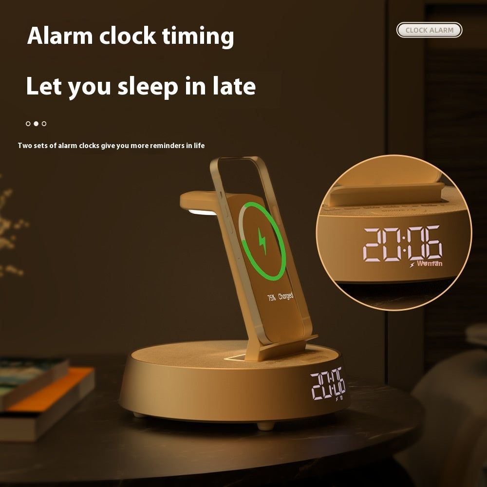 Bluetooth-Lautsprecher mit Wecker und Ladefunktion