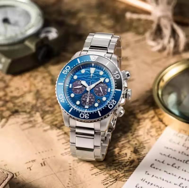 Quarz-Herrenuhr aus Edelstahl – Bild 5 | LuxeStyle