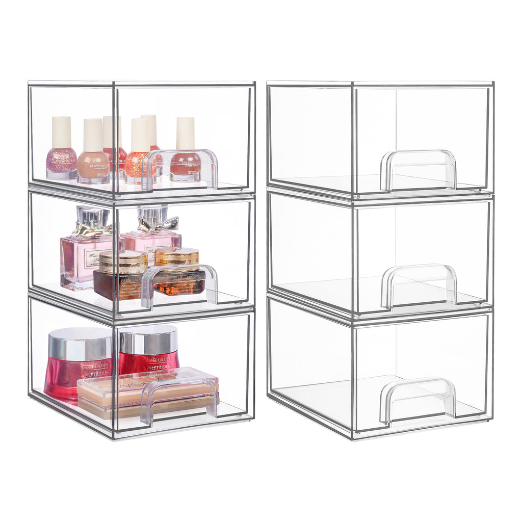 Stapelbare Kosmetik-Aufbewahrungsbox – Bild 3 | LuxeStyle