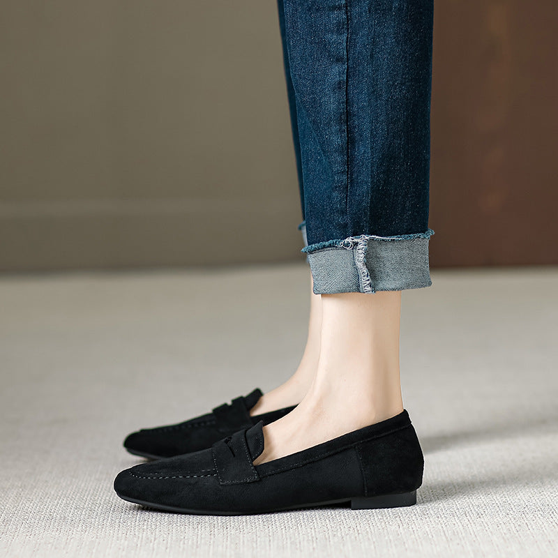 Retro Loafers im französischen Stil