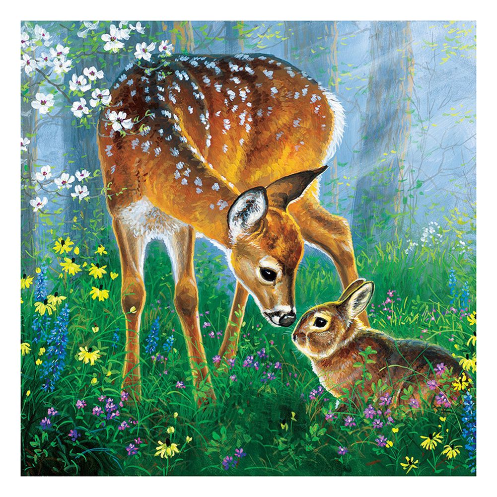 5D Diamond Painting Set «Hase»