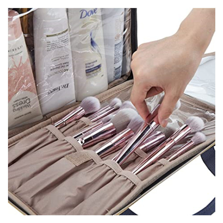 Waschbeutel mit wasserdichtem Innenraum – Bild 7 | LuxeStyle