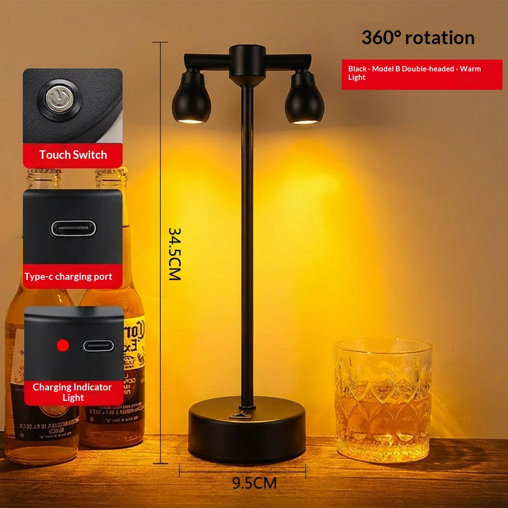 LED Ladeleuchte für Tisch und Bar