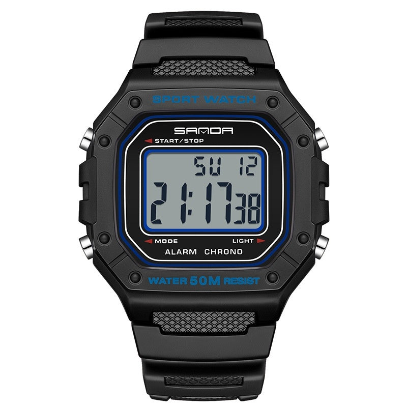 Wasserdichte Jugend-Digitaluhr mit Alarm