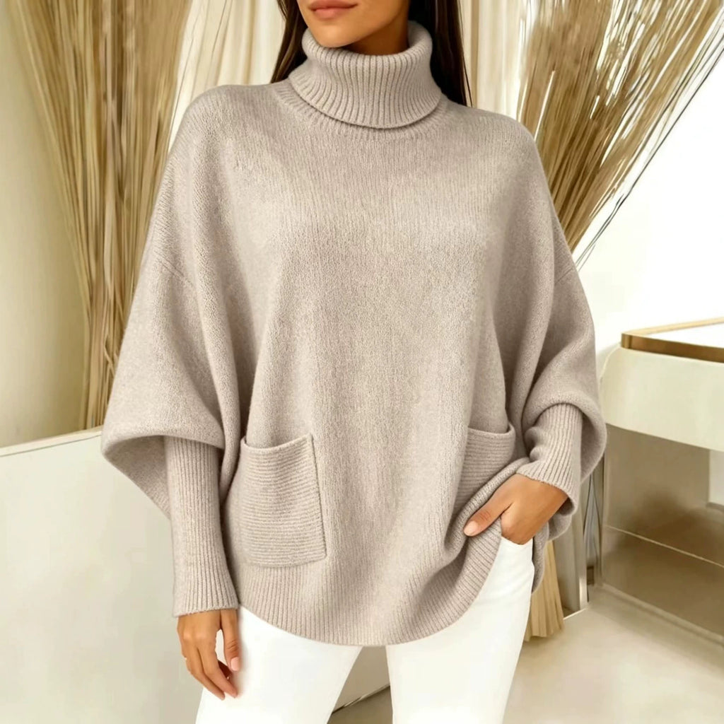 Rollkragenpullover mit langen Ärmeln – Bild 9 | LuxeStyle
