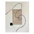 Minimalistisches Wandbild – Schwarz-Weiss, Leinwand – Bild 2 | LuxeStyle