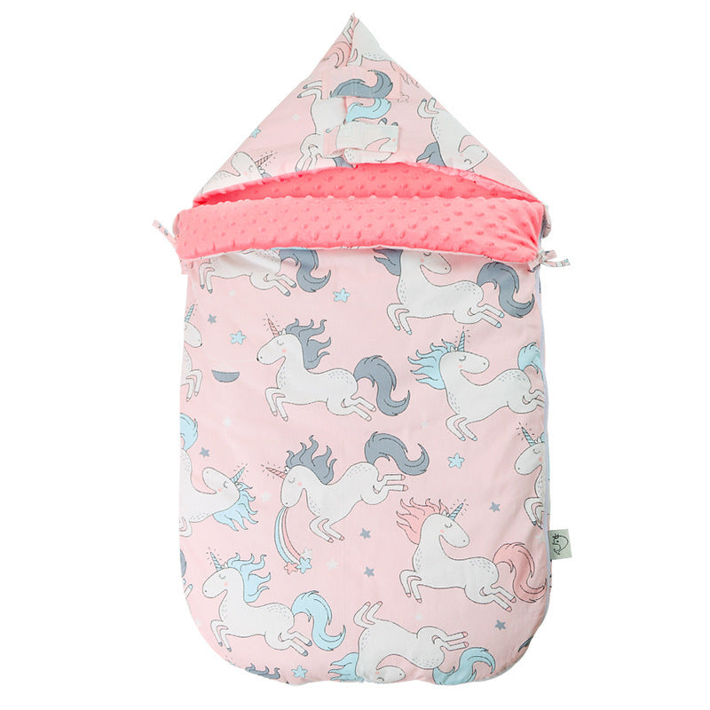 Baby Baumwoll-Schlafsack mit Anti-Schreck-Funktion – Bild 4 | LuxeStyle