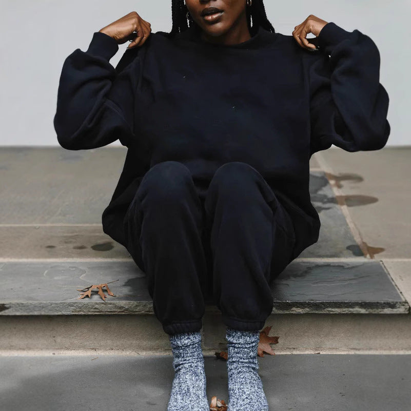 Trendy Sweatshirt mit Kapuze