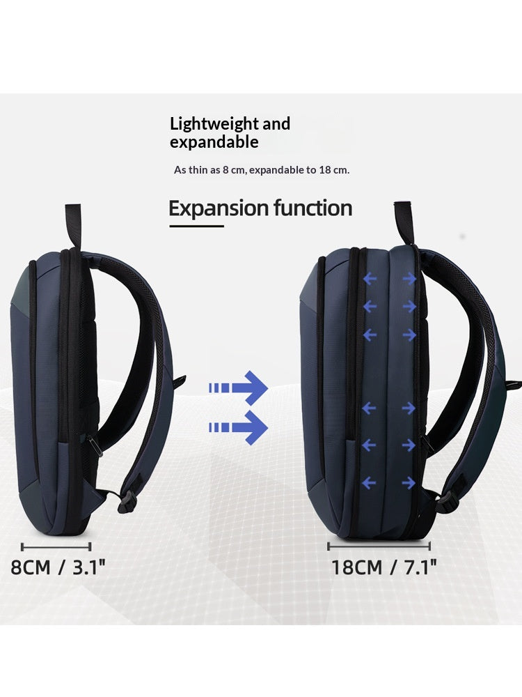 Erweiterbarer Pendler-Rucksack für Laptops – Bild 4 | LuxeStyle