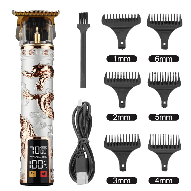 Retro Haarschneider – Präzision für Ölfrisuren & Gravuren