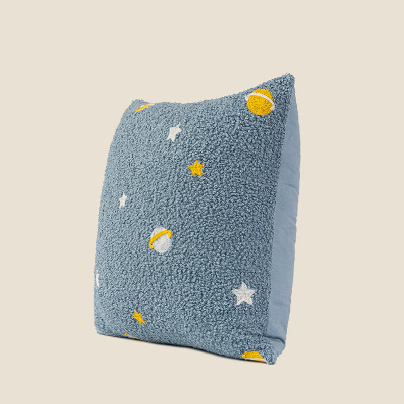 Ins Blue Planet Kissen bestickt | LuxeStyle