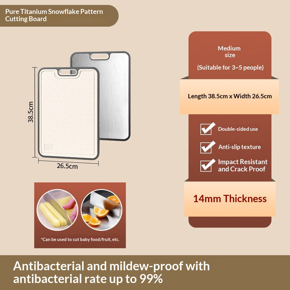 Titan-Schneidebrett «Chef» · Food-Grade & antibakteriell