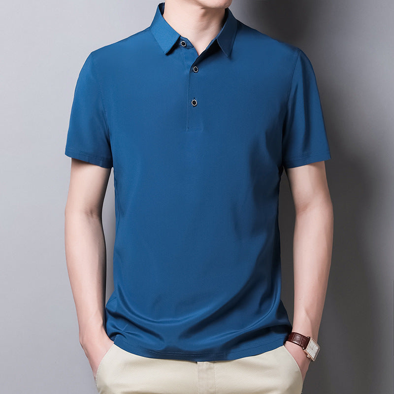 Sommer-Polo aus Mulberry-Seide