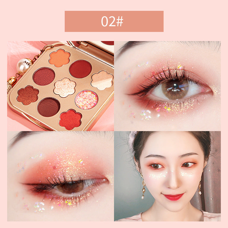 Langanhaltende Lidschatten-Palette mit neun Farben – Bild 3 | LuxeStyle