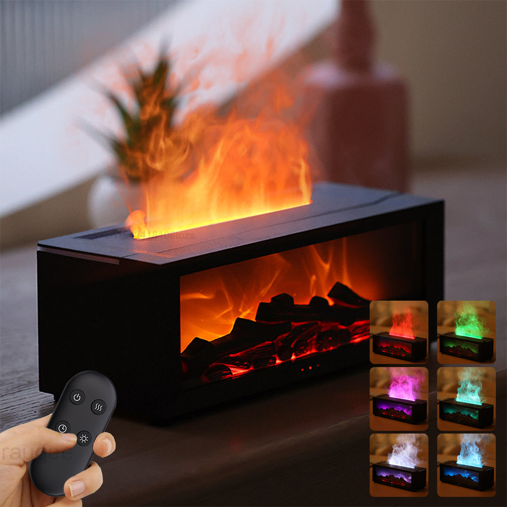 New Flame Aroma Diffuser mit Flammeneffekt