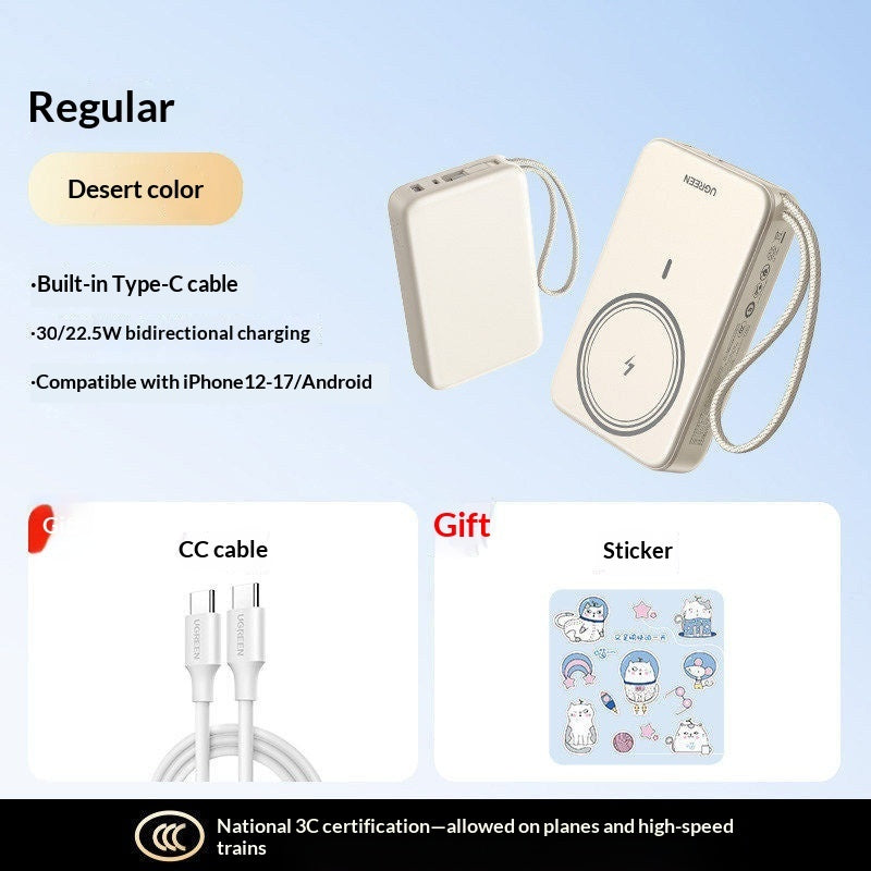 Magnetische kabellose Powerbank 20W