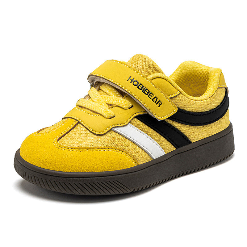 Kinder Retro-Sneaker mit Klettverschluss