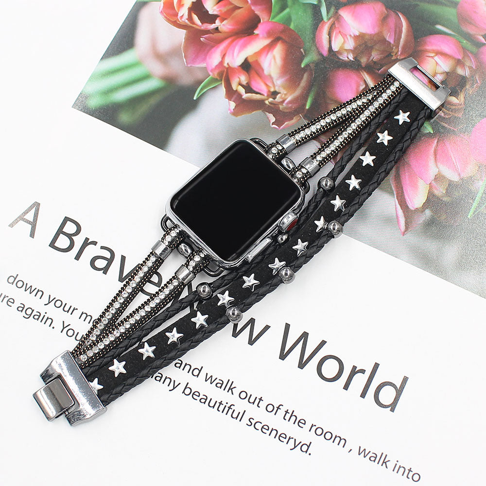 Smartwatch-Armband aus Imitation-Leder – Bild 15 | LuxeStyle