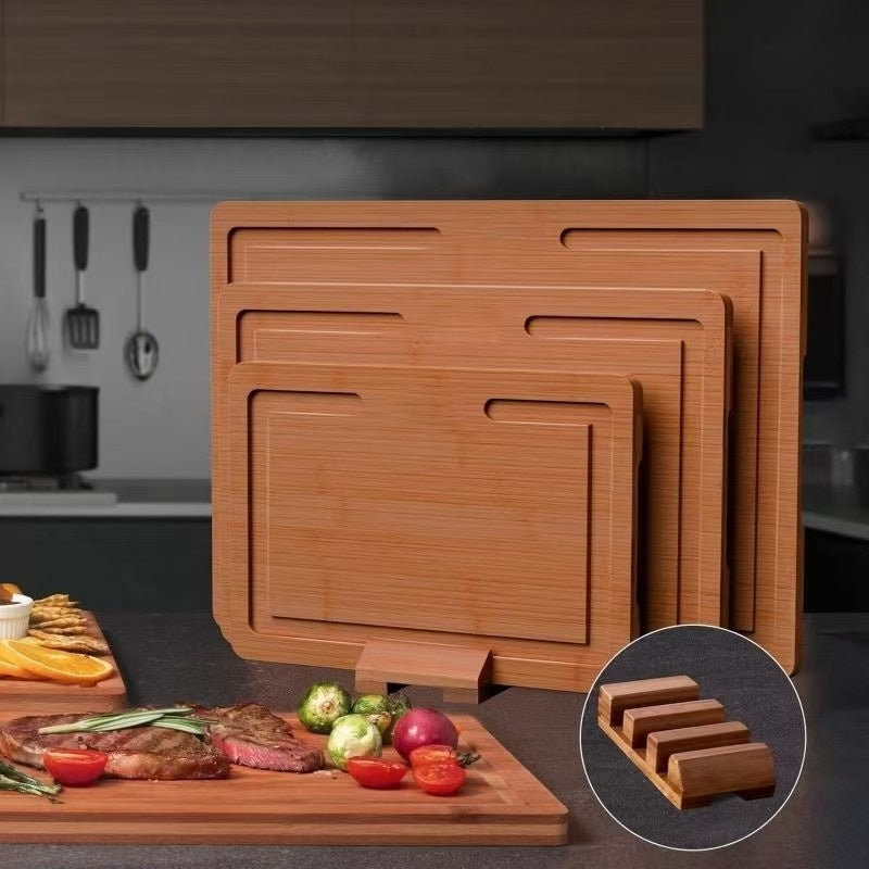 3er-Set Schneidebretter aus Bambus · 3 Stück | LuxeStyle