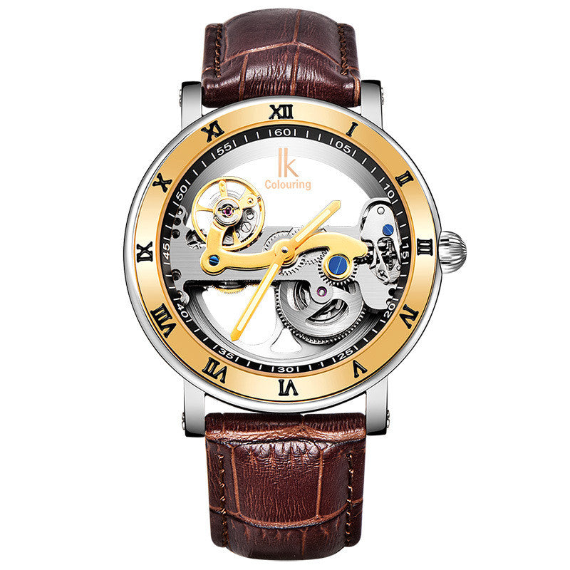 Automatische Uhr mit transparentem Uhrwerk – Bild 5 | LuxeStyle