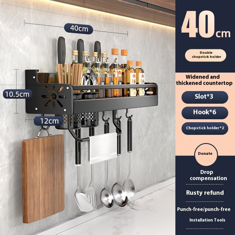 Multifunktionales Küchen-Hängeregal – Bild 3 | LuxeStyle