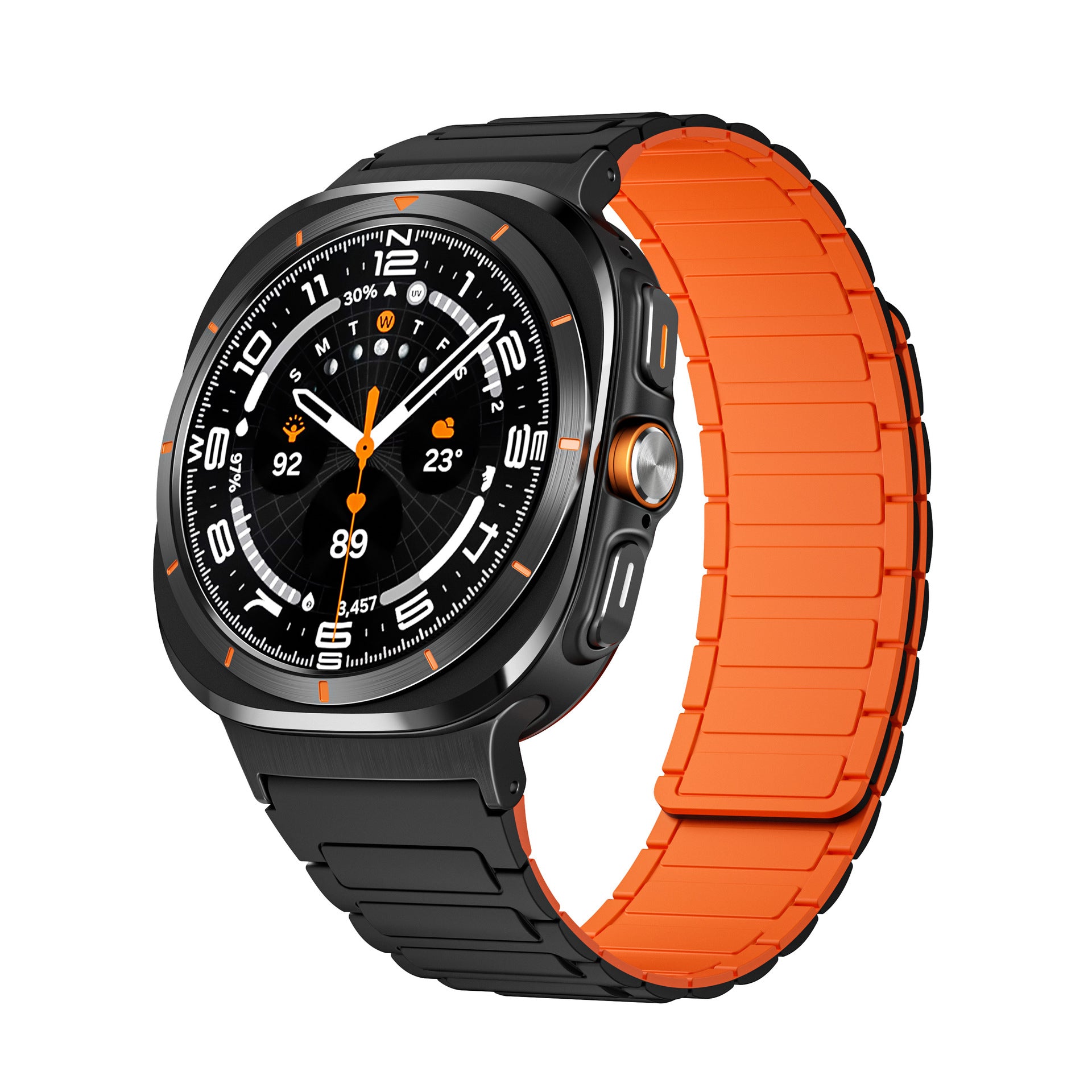 Magnetisches Silikonarmband für Samsung Watch Ultra