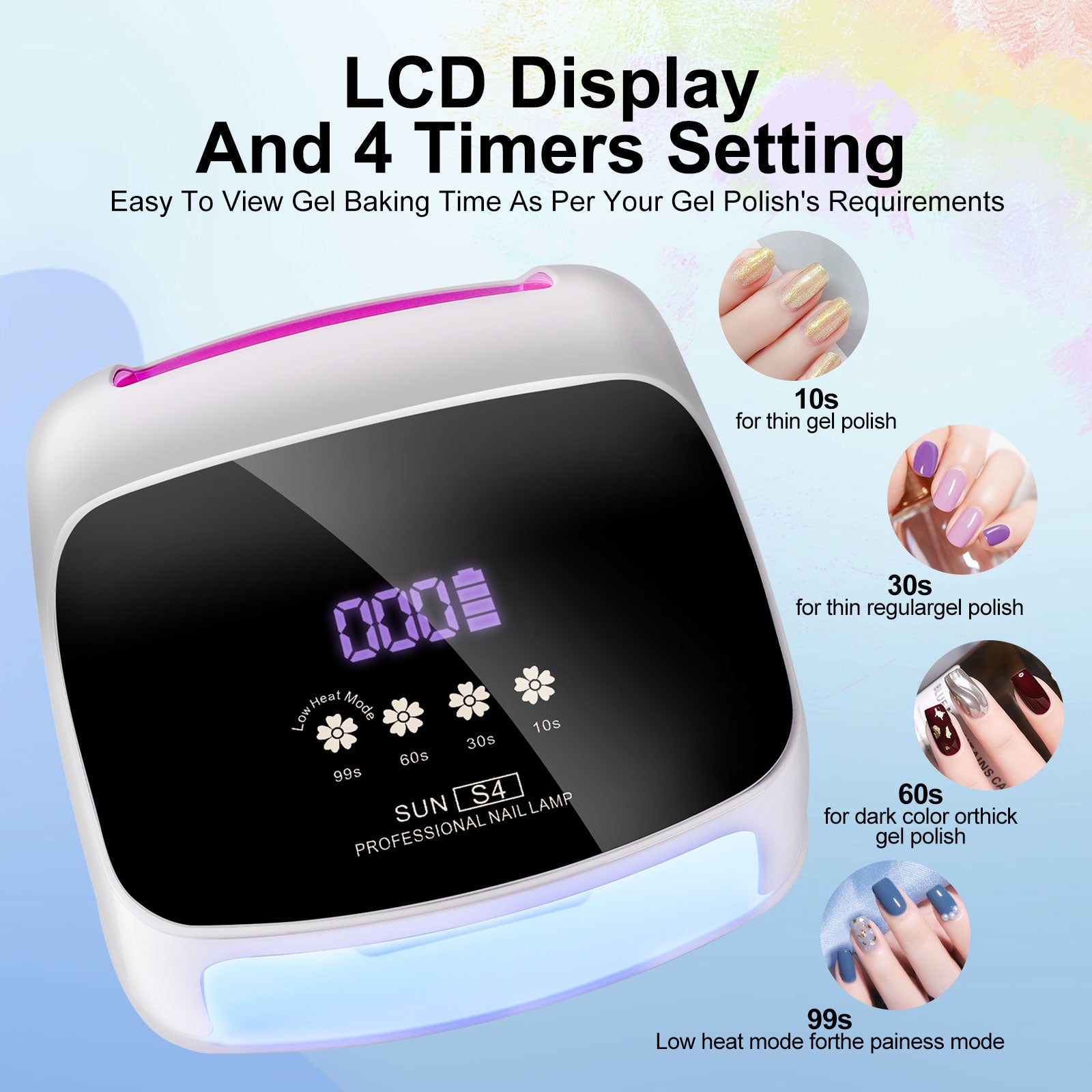 Profi UV/LED Nagellampe, kabellos