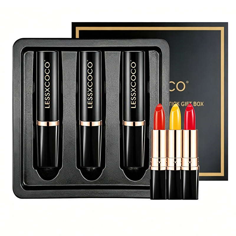 3er Set Farbwechsel Lippenstifte – Ansicht 5